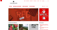 Desktop Screenshot of hasbean.co.uk