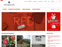 Tablet Screenshot of hasbean.co.uk